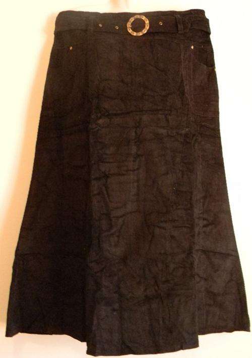 Ladies Cordroy Long Skirts - Size XXL
