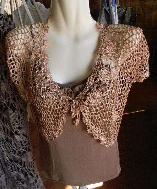 Bellezza Si8nora Designer Top with Knitted Under Top - (Meduim)