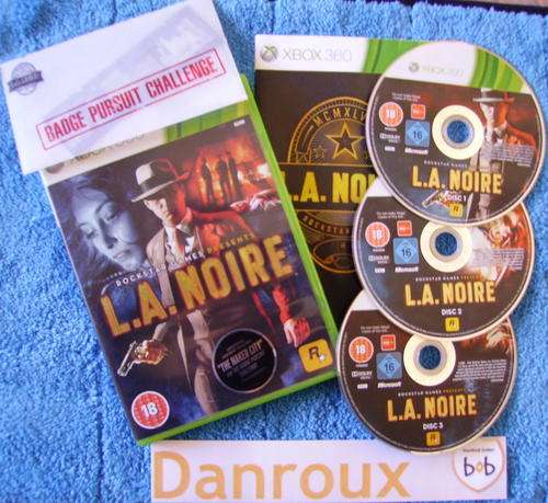 L.A. Noire (Xbox 360) - Excellent Condition!