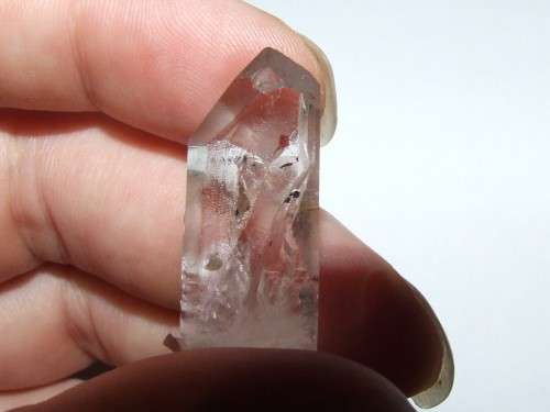 Brandberg Quartz with Lepidochrosite x1