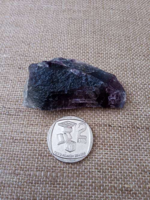 Purple and Green Fluorite from Namibia