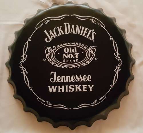 Jack Daniels Large Tin Bottle Cap