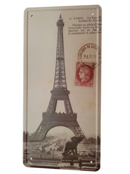 Paris Tin Sign