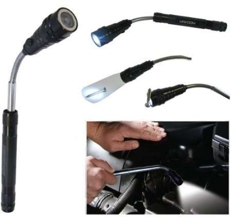 3 LED Extendable Telescopic Magnetic Torch