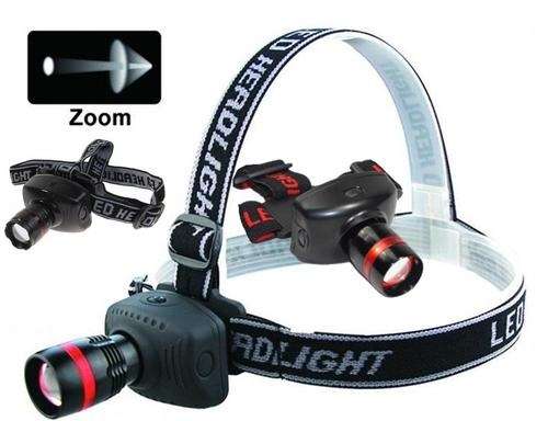 High Power CREE LED Zoom Headlamp