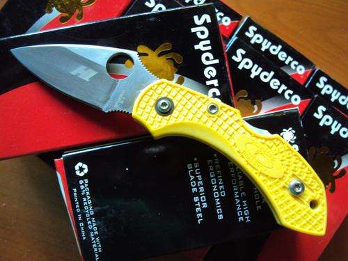 Bulk Lot of Spiderco Dragonfly H1 Knives