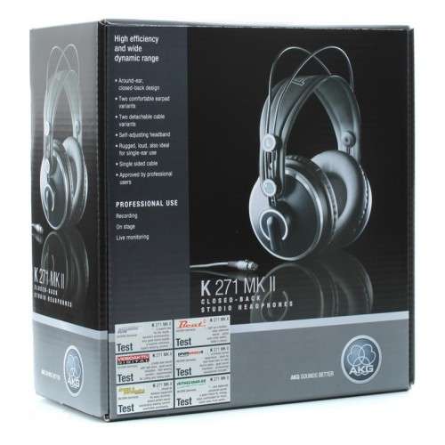 AKG Harman K271 MKII Professional Over Ear Premium Studio Headphones (Brand New Sealed)