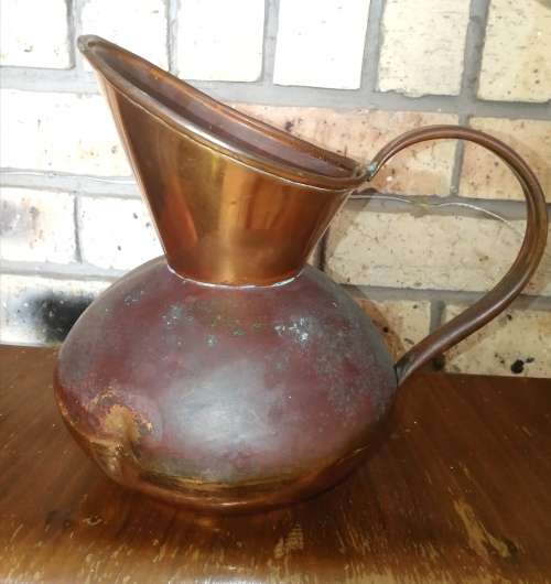 Vintage copper De Klerk pitcher / jug