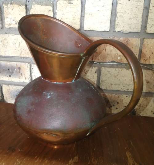 Vintage copper De Klerk pitcher / jug