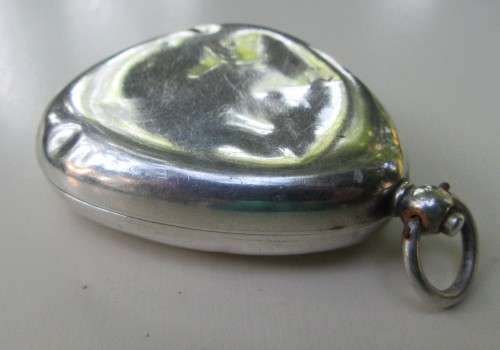 RARE 3 COIN SOVEREIGN HOLDER CASE WITH CHAIN LINK BIRMINGHAM 1903