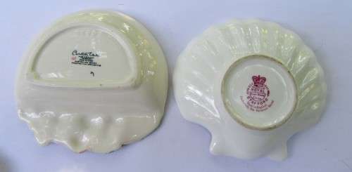 FAMOUS NAME COLLECTION CERAMIC PIN TRAYS INCLUDING VICTORIA SECRET VGC