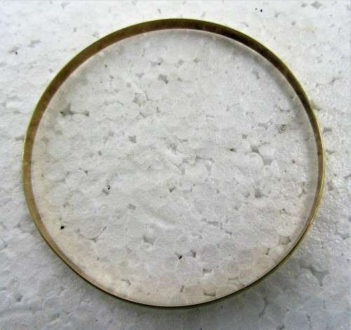 EXCELLENT INVESTMENT~GENUINE SOLID 9 CT GOLD BANGLE 6.4 GRAMS (2)