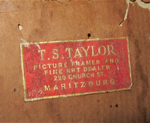 GENUINE VINTAGE 1948 TRETCHIKOFF PRINT LOST ORCHID IN ORIGINAL FRAME VGC