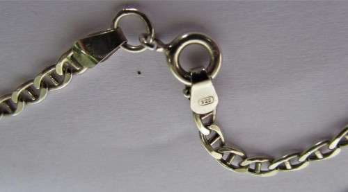 EXTRAORDINARY BEAUTIFUL SOLID 925 STERLING SILVER AND WHITE STONE CROSS PENDANT + QUALITY 48CMCHAIN