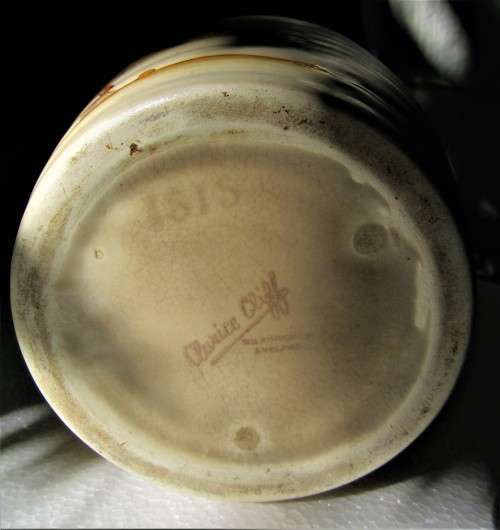 ULTRA RARE LARGE CLARICE CLIFF ISIS VASE IN TIGER TREE HAND PAINTED NO DAMAGES