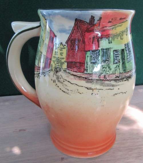 RARE SHAPE ROYAL DOULTON DICKENS SERIES WARE WITH SAIRIEY GAMP WOW!!!