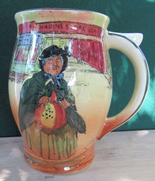RARE SHAPE ROYAL DOULTON DICKENS SERIES WARE WITH SAIRIEY GAMP WOW!!!