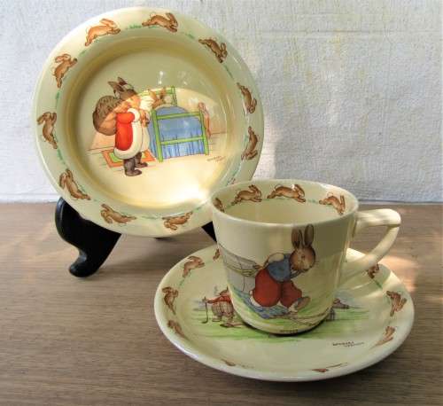 SOME RARE ROYAL DOULTON BUNNYKINS BY BARBARA VERNON NO DAMAGES