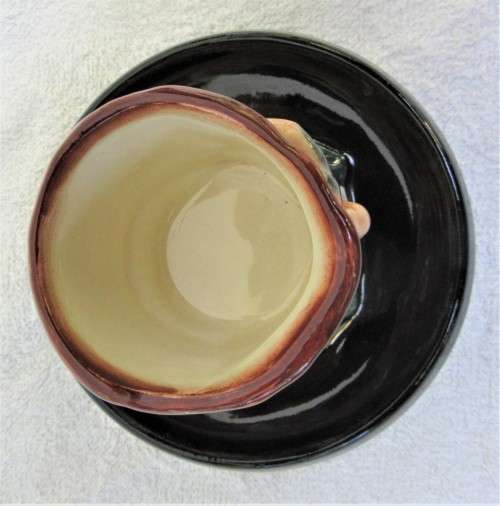 RARE ROYAL DOULTON CHARACTER MATCH HOLDER ON ROUND BASE NO DAMAGES