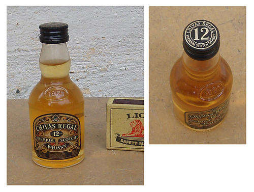12 YEAR OLD CHIVAS REGAL SEALED 50ML NIP