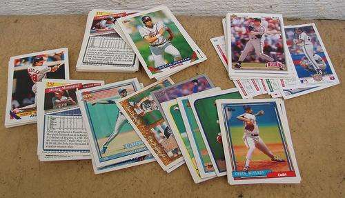 99 COLLECTABLE US BASEBALL CARDS~FAMOUS TOPPS & UPPERDECK~MINT CONDITION
