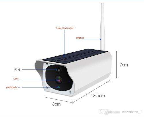 Solar Wifi Bullet Camera