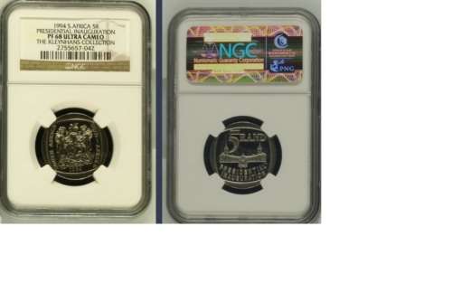 Start at Zero!!$$ All must GO!  - SOUTH AFRICA MANDELA 1994 INAUGURATION PF68 UC