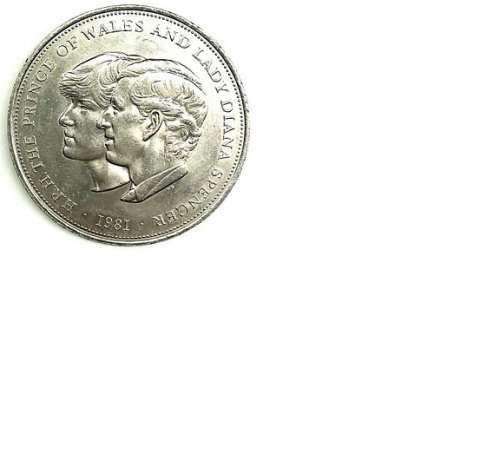 ZERO START!!!!$$All must GO!- GREAT BRITAIN - 1981 25 New Pence - Elizabeth II Royal Wedding