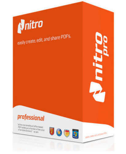 NITRO Pro 12 PDF Editor/Converter - Create, edit and Sign Pdfs