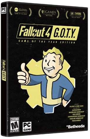 Fallout 4: Game of the Year Edition (PC) Includes all DLC!