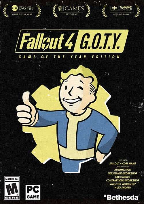 Fallout 4: Game of the Year Edition (PC) Includes all DLC!
