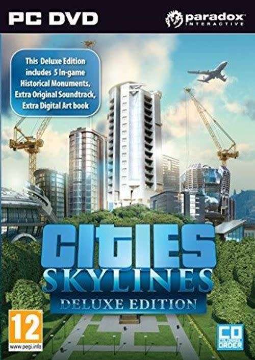 Cities Skylines Deluxe Edition PC/MAC (Activates on Steam)
