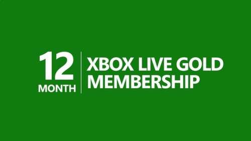 Xbox Live Gold 12 Month Membership (Digital keycode)