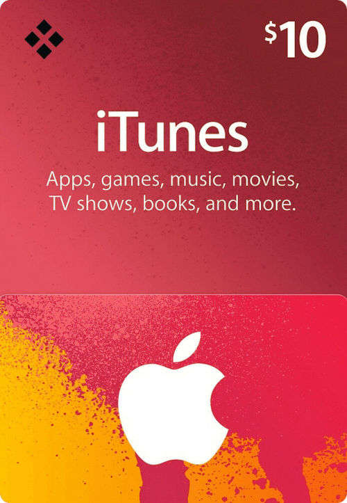 $10 USD iTunes Prepaid Card - America code FAST DELIVERY ONLINE!