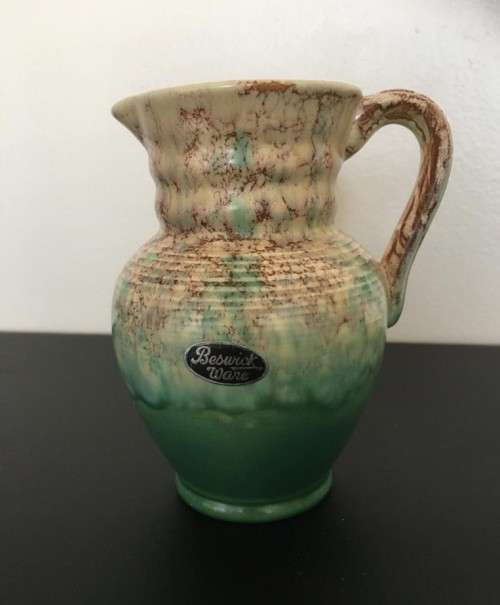 BESWICK JUG WITH ORIGINAL LABEL