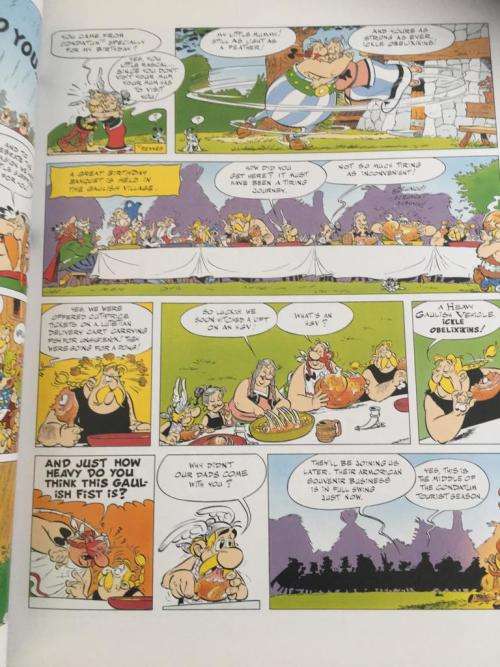 ASTERIX AND THE ACTRESS