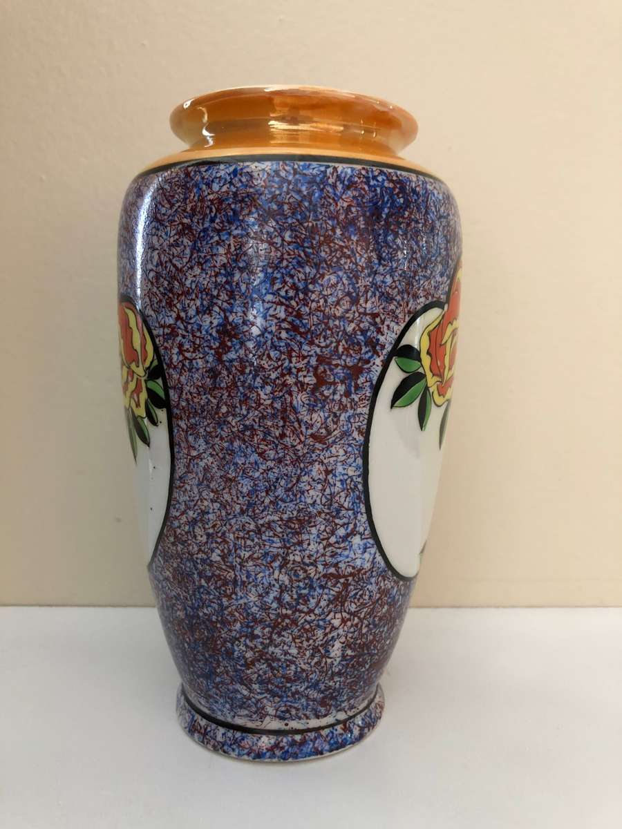 JAPANESE vintage porcelain vase - 20cm