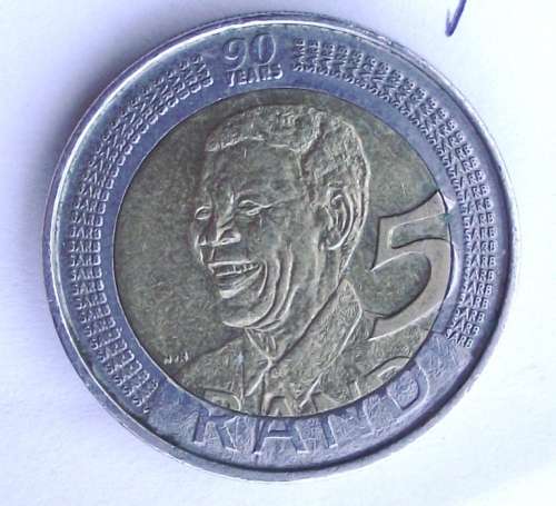 2008 MANDELA BIRTHDAY COIN