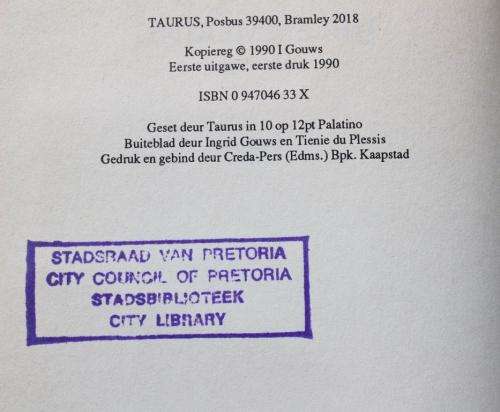 Lettie Viljoen: BELEMMERING (1990/1ste Uitg.)