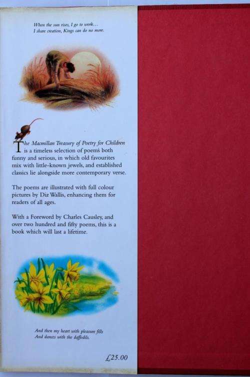 THE MACMILLAN TREASURY OF POETRY FOR CHILDREN (1997/1st Ed.) (good condition)