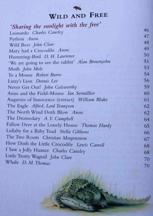 THE MACMILLAN TREASURY OF POETRY FOR CHILDREN (1997/1st Ed.) (good condition)