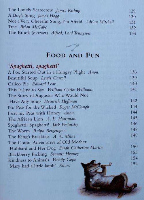 THE MACMILLAN TREASURY OF POETRY FOR CHILDREN (1997/1st Ed.) (good condition)