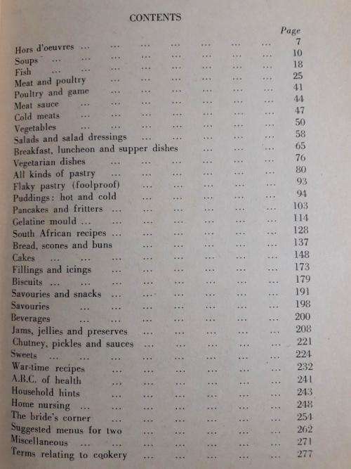 Mrs ROY HENDRIE: OUMA'S COOKERY BOOK (reprint of the 1940 Edition)