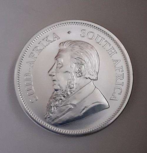 1 OZ ,999 FINE SILVER KRUGERRAND 2020 COIN