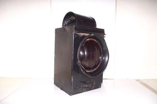 Vintage/Antique SAR Railway Lantern with Red glass but without a burner