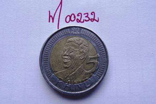 2008 90th Birthday Mandela R5 Coin