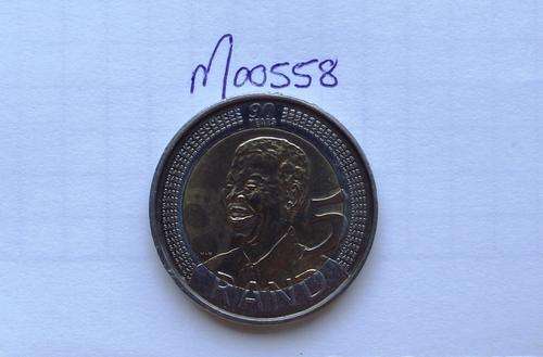 2008 Mandela 90th Birthday R5 Coin