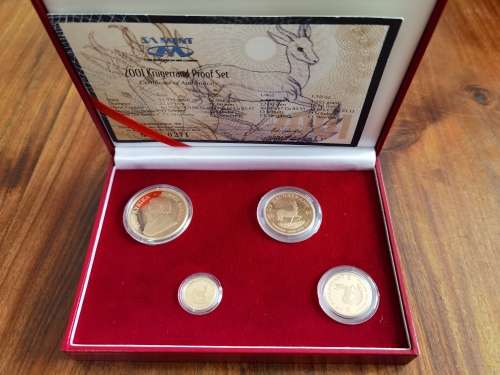 2001 PROOF KRUGERRAND SET