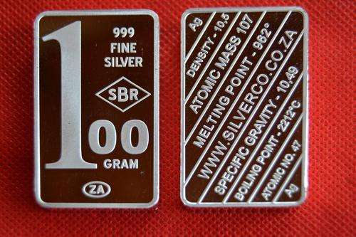 100g FINE SILVER MINTED BAR