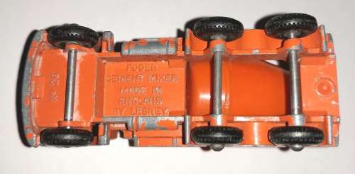 Vintage Lesney Matchbox Foden Cement Mixer - No 26